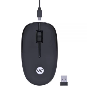 VINIK MOUSE SEM FIO USB RECARREGAVEL POWER ONE 1600DPI PRETO - 29688 - FR