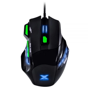 VINIK MOUSE OPTICO USB VX GAMING BLACK WIDOW 2400DPI PRETO/VERDE GM106 - 28430 - FR