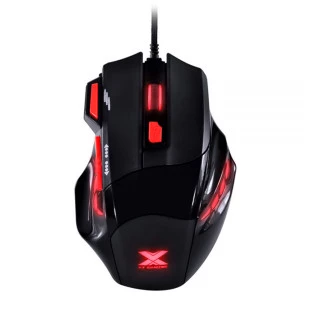 VINIK MOUSE OPTICO USB VX GAMING BLACK WIDOW 2400DPI PRETO/VERMELHO GM102 - 28428 - FR