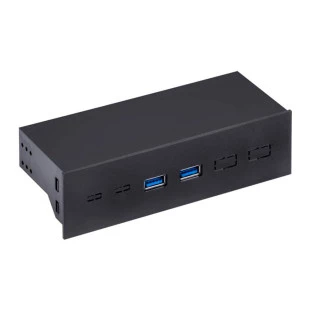 VINIK PLACA USB PARA BAIA 5.25" COM 2 USB 3.0 + CABOS - P2U-525 - 29914 - FR