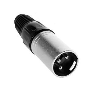 PLUG CANNON XLR MACHO METAL -  PGCN0017