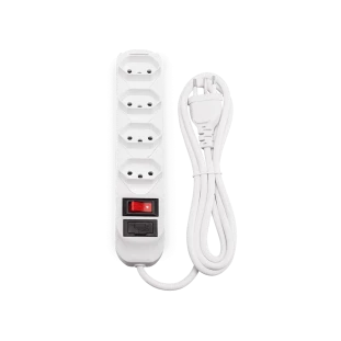 PROTETOR ELETRONICO INTELBRAS 4 TOMADAS CABO 1,5M BRANCO EPE 1004 - 4824001