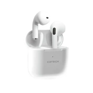 FONE DE OUVIDO C3TECH BLUETOOTH 5.1 EP-TWS-21WH BRANCO - 410060480400