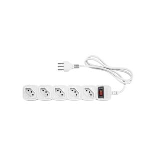 PROTETOR ELETRONICO INTELBRAS 5 TOMADAS BRANCO CABO 3M EPE 205+ - 4824202