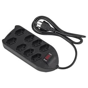 PROTETOR ELETRONICO INTELBRAS 8 TOMADAS PT CABO 1,5M EPE 1008+ PT - 4824004