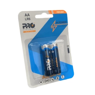 PILHA ALCALINA PROELETRONIC 1,5V AA LR6 C/2 - PQPA-0AA2