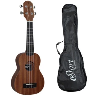 UKULELE CONCERT GIANNINI ACOUSTIK GUK-23 WALNUT SATIN (WS) COM BAG - 23956