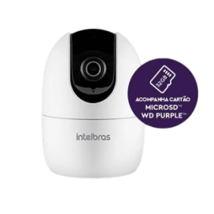CAMERA INTELBRAS INTERNA WI-FI FULL HD 360° IM4 C C/ MICROSD 32GB BRANCA - 4565610