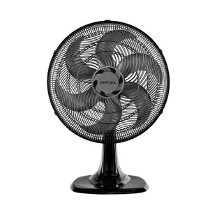 VENTILADOR DE MESA VENTISOL TURBO 6 PAS 40CM PRETO 220V PREMIUM - 551