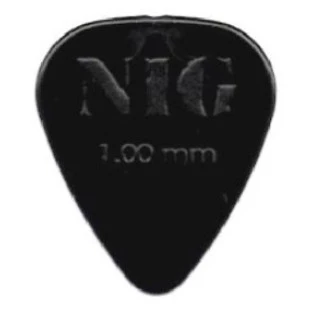 PALHETA PARA VIOLAO NIG 1.00MM PRETA C/12 - PN100